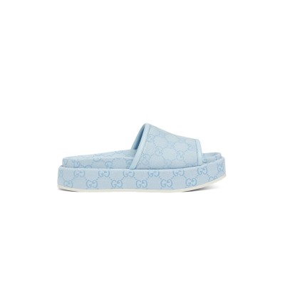 GUCCI WOMEN'S GG PLATFORM SANDAL 816797